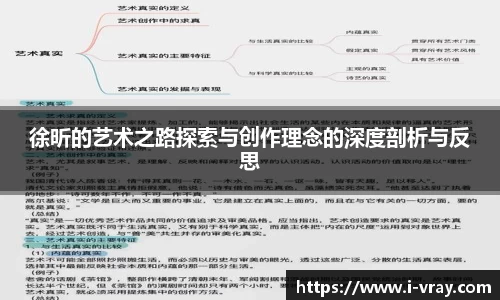 徐昕的艺术之路探索与创作理念的深度剖析与反思